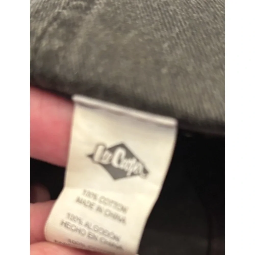 Lee Cooper Distressed Washed Gray With 